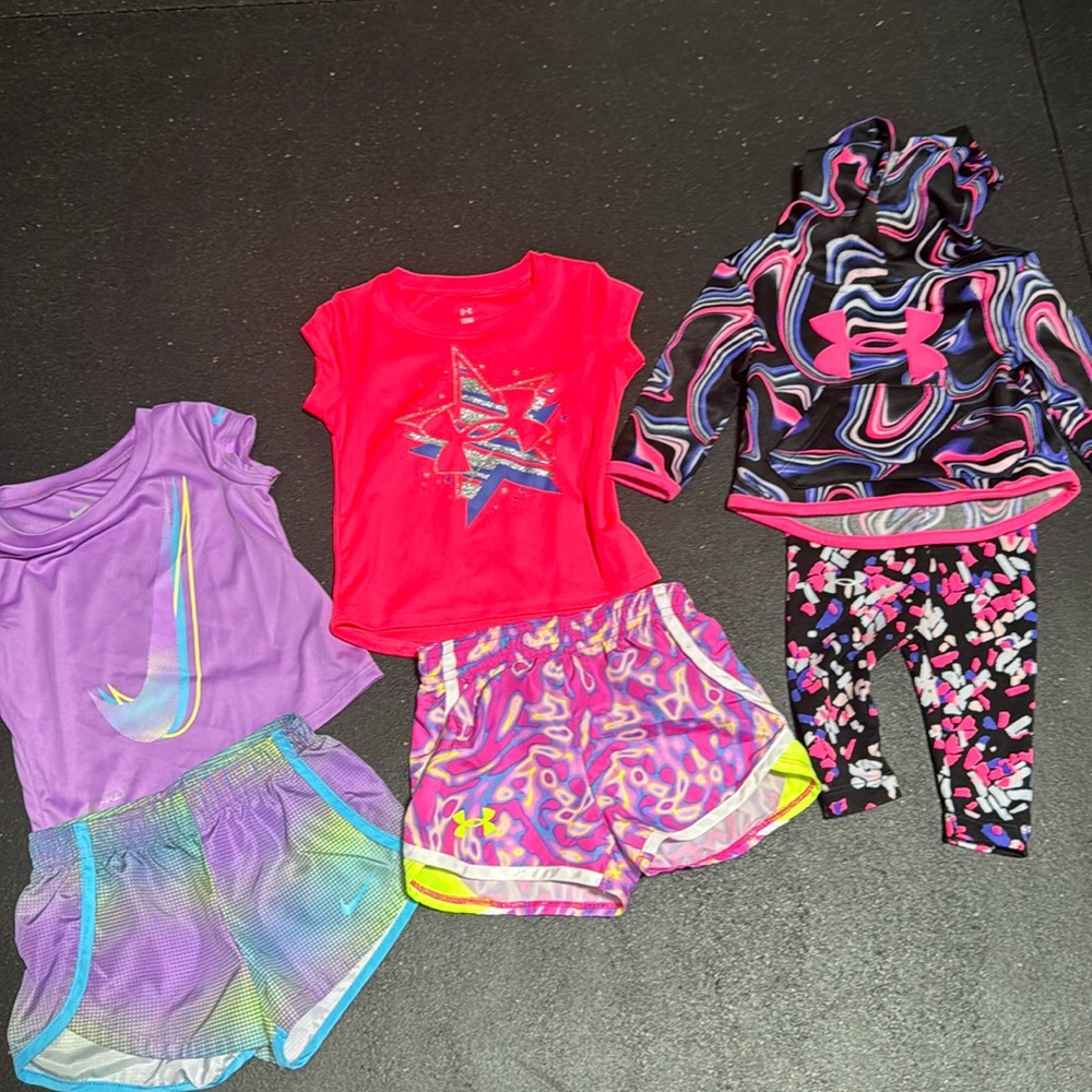 EUC Sporty Bundle for baby girl Nike and UA